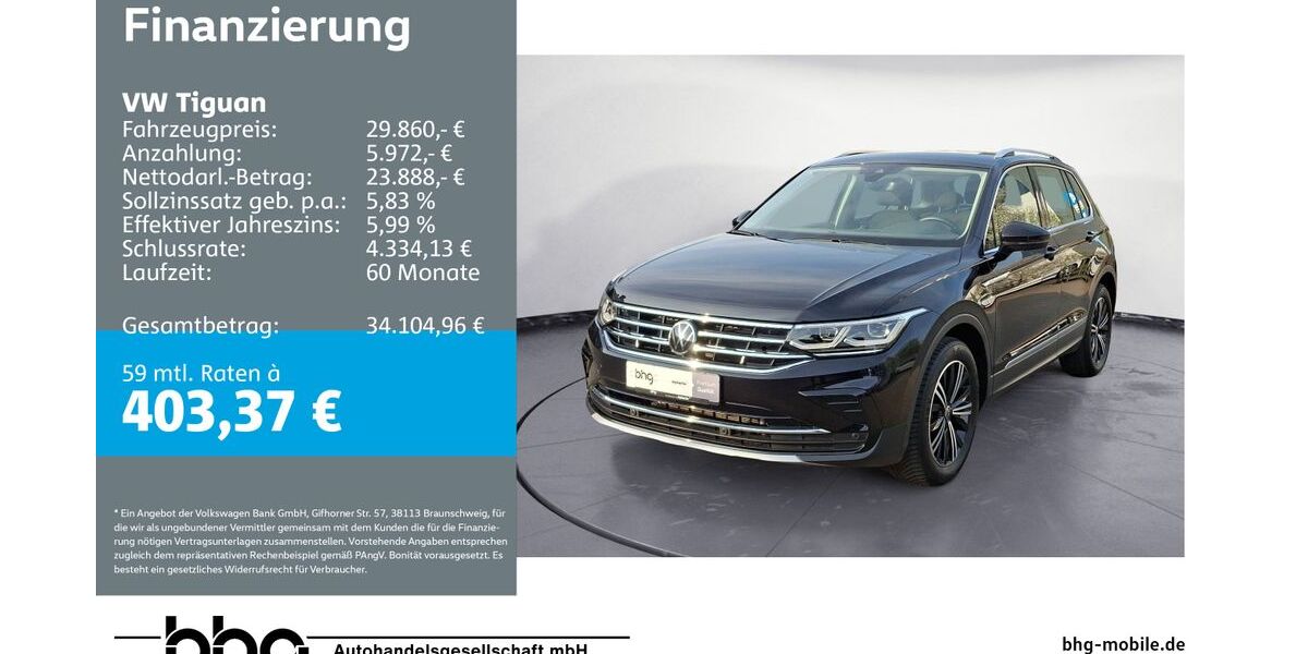 VW Tiguan 27.003 km 29.860 &euro; Balingen 72336