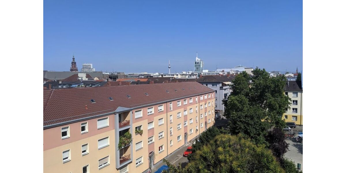 Provisionsfrei* Bezugsfrei: DG mit Terrasse & TG-Stellplatz am Schillerplatz - Dachgeschoßwohnung Mannheim | Angebot:24569761