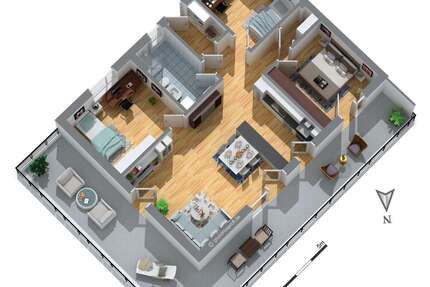 Wohnung Kiel Ravensberg - 4 Zimmer, 115 m&sup2;, 2.020&euro; | Angebot:26963165