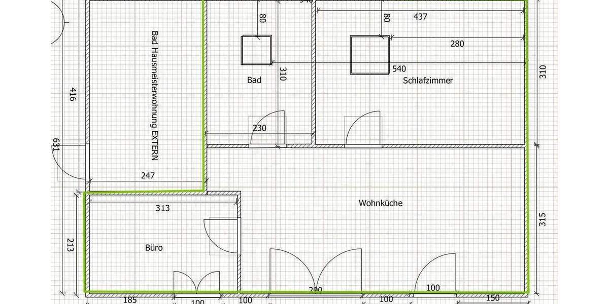 Etagenwohnung Schriesheim Branich - 3 Zimmer, 49 m&sup2;, 710&euro; | Angebot:25760532
