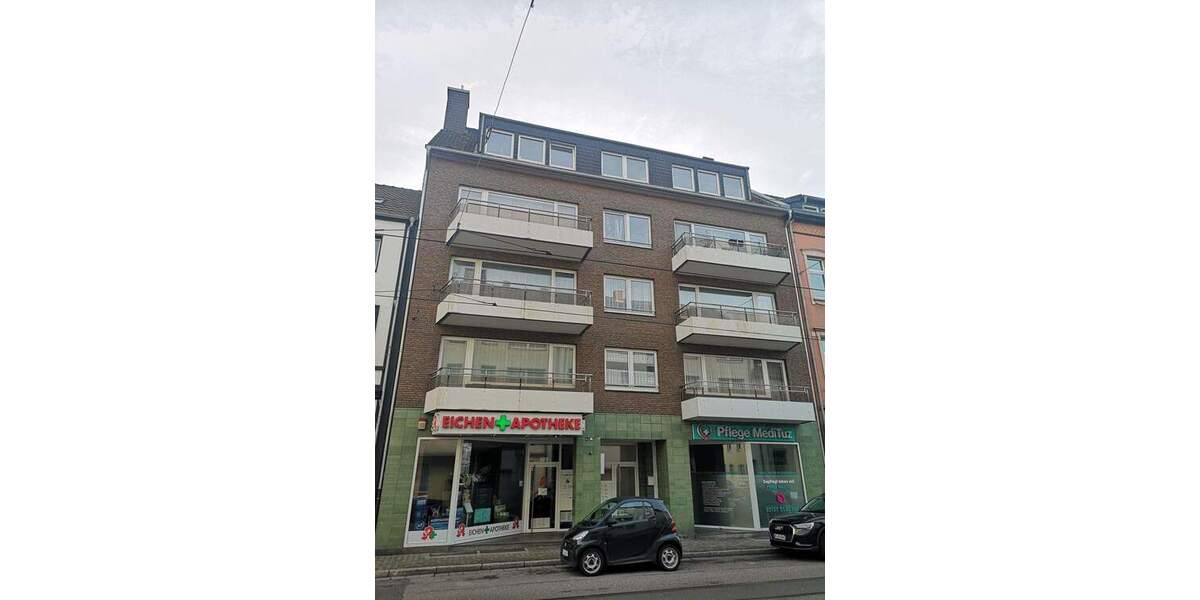 Etagenwohnung Krefeld Inrath/Kliedbruch - 3 Zimmer, 73 m&sup2;, 605&euro; | Angebot:25459102