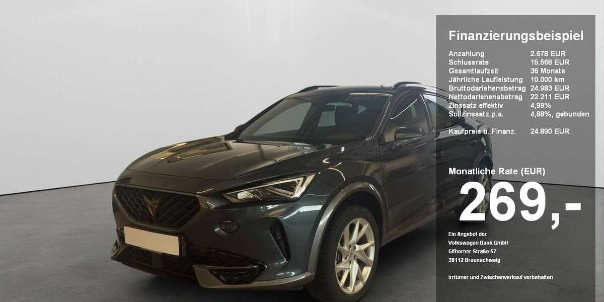 Cupra Formentor 14.993 km 24.890 &euro; Regensburg 93055