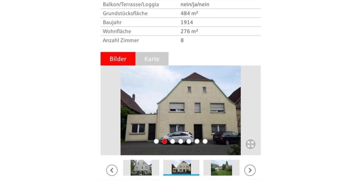 Mehrfamilienhaus, Wohnhaus Geseke - 8 Zimmer, 276 m&sup2;, 279.000&euro; | Angebot:25647823