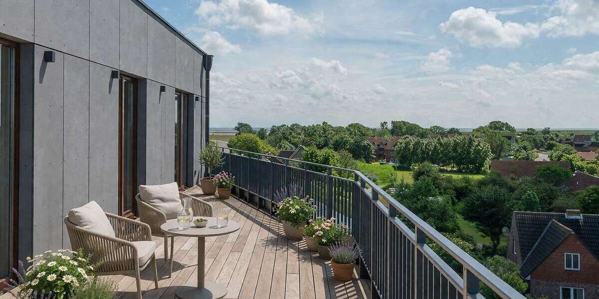 Etagenwohnung Pellworm Seegarden - 2 Zimmer, 58 m&sup2;, 410.000&euro; | Angebot:26037286