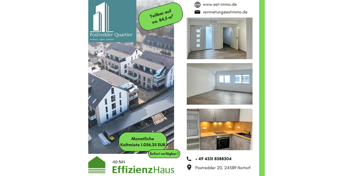 Gewerbeobjekt Nortorf - 1.056&euro; | Angebot:26455483