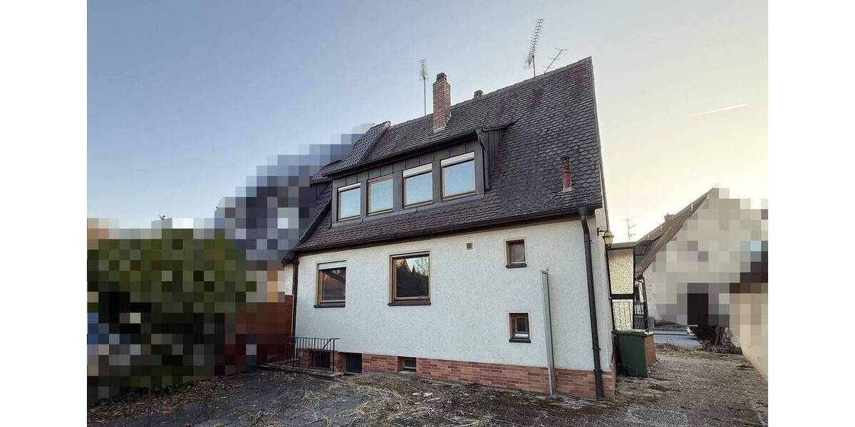 Doppelhaushälfte Bubenreuth - 1 Zimmer, 107 m&sup2;, 299.000&euro; | Angebot:26885654