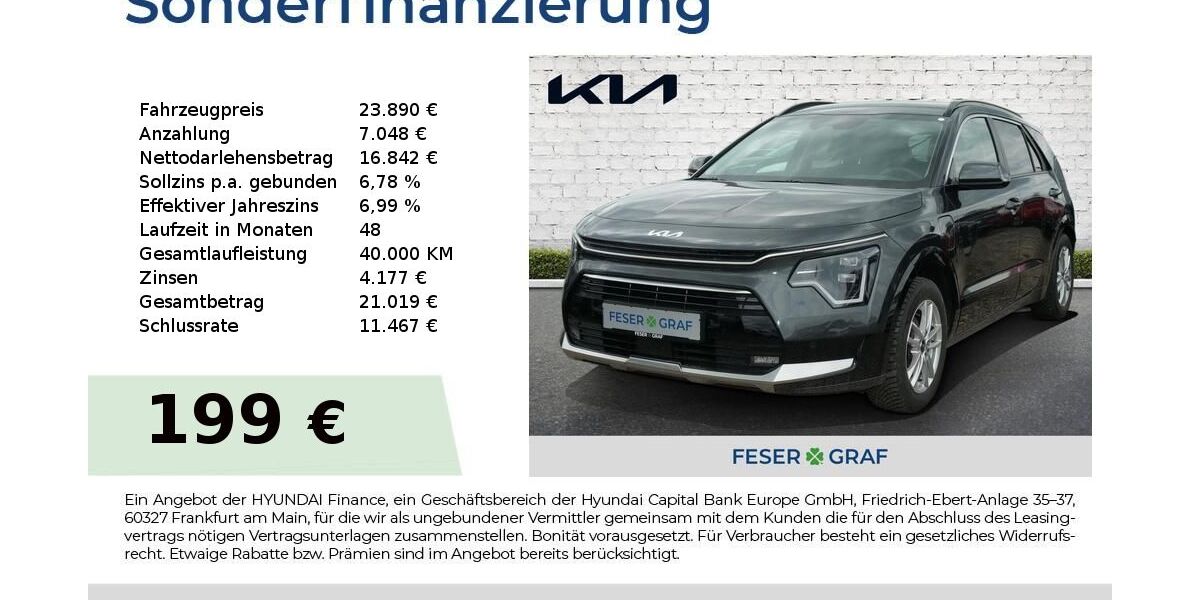 Kia Niro 71.154 km 23.890 &euro; Roth 91154