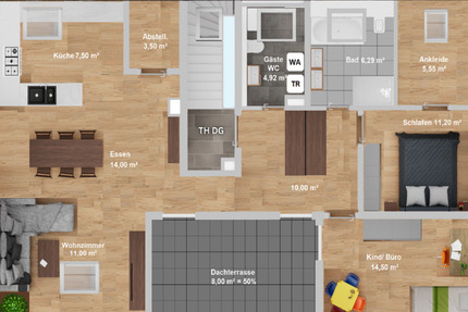 Wohnung Neumarkt in der Oberpfalz Neumarkt - 4 Zimmer, 104 m&sup2;, 599.900&euro; | Angebot:25627458