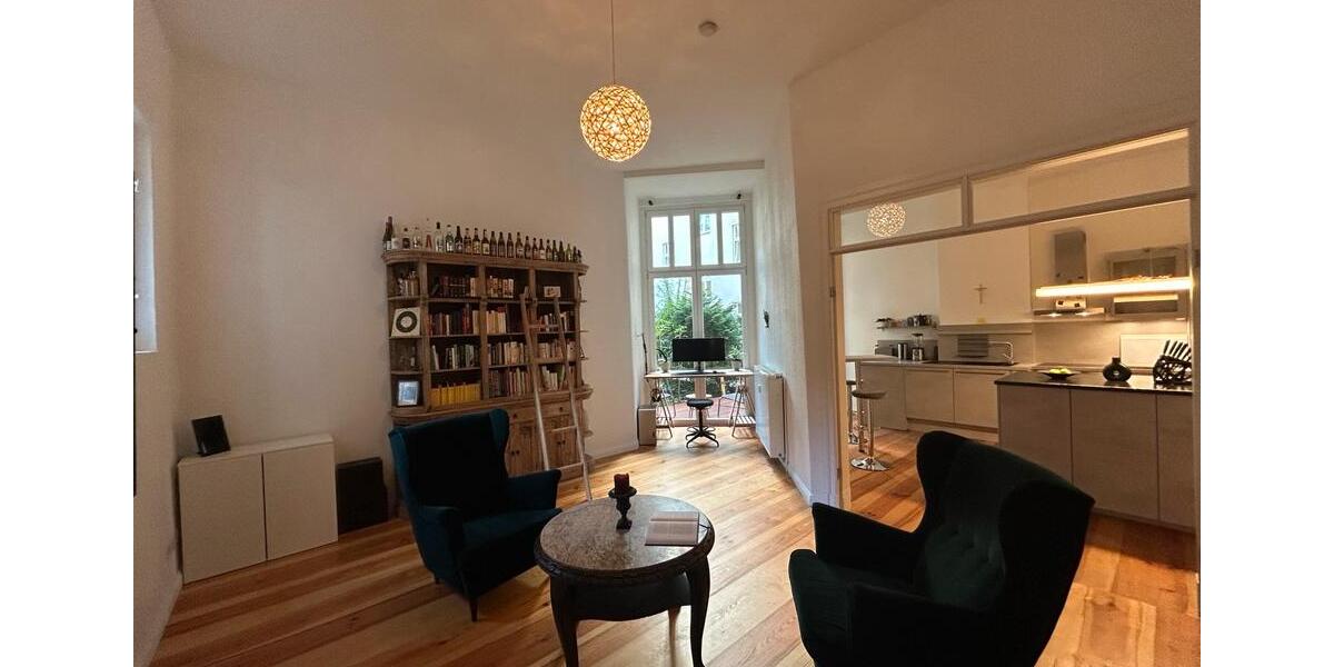 Erdgeschoßwohnung Berlin Friedrichshain-Kreuzberg - 3.5 Zimmer, 120 m&sup2;, 2.790&euro; | Angebot:26635086