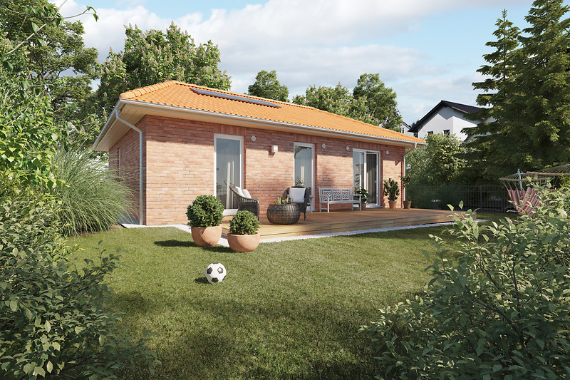 Der Bungalow für die kleine Familie in Schwabhausen - Übersichtlich und variabel