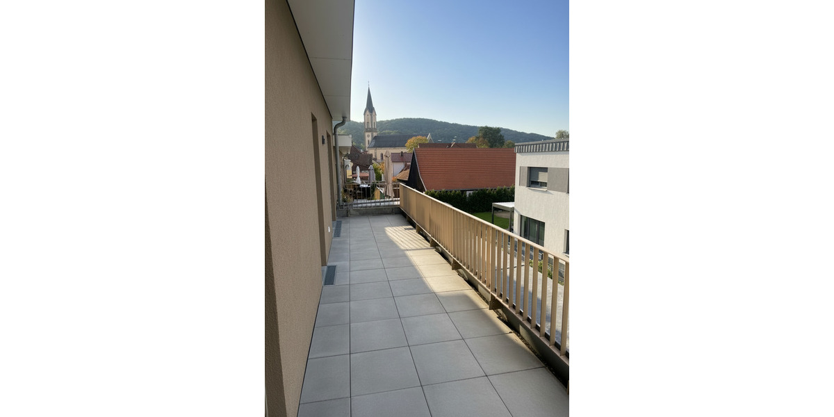 Zentrumsnahe 3,5-Zimmer-Neubauwohnung mit Dachterrasse und Markenküche 3 zimmer