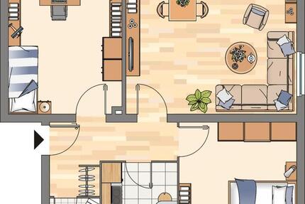 3-Zimmer-Wohnung in Flensburg Mürwik 3 zimmer