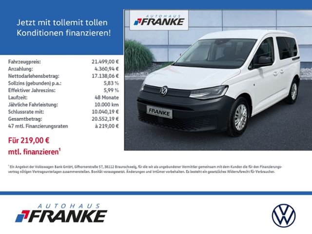 VW Caddy 58.765 km 21.499 &euro; Radeberg 01454