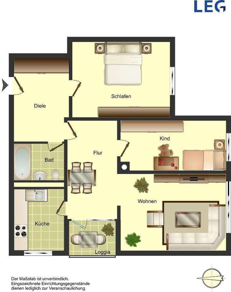Wohnung zum Mieten in Ratingen 807 € 76.85 m²