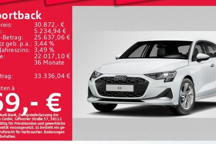 Audi A3 18.213 km 30.872 &euro; Eching 85386