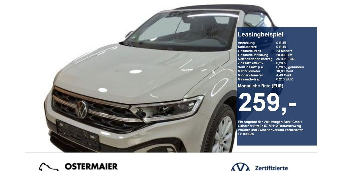 VW T-Roc 14.710 km 35.905 &euro; Vilsbiburg 84137