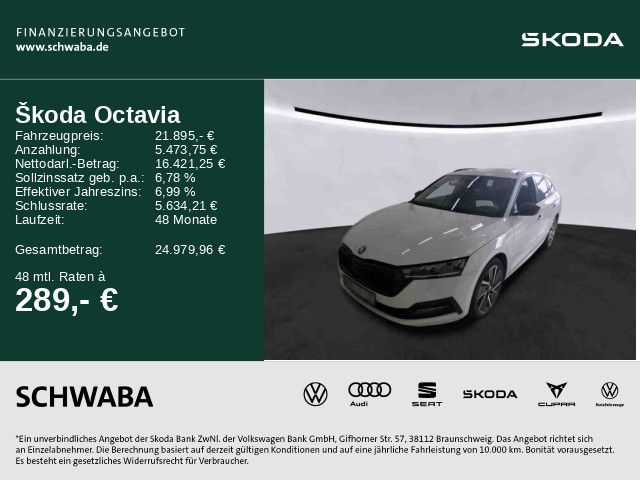 Skoda Octavia 72.900 km 21.895 € Gersthofen 86368