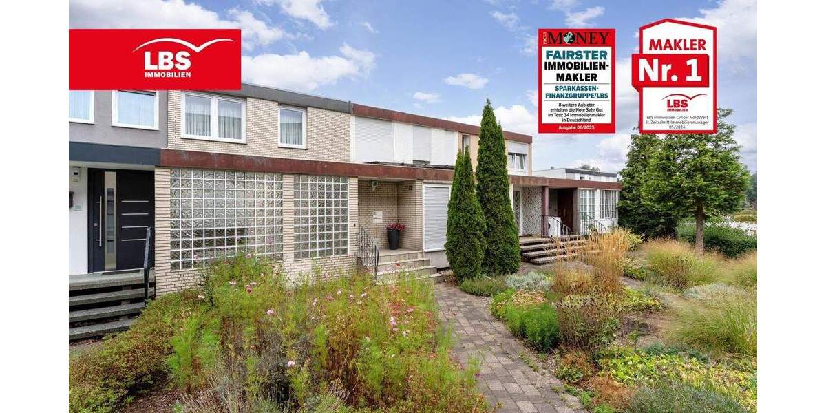 Reihenmittelhaus Steinhagen - 6 Zimmer, 143 m&sup2;, 329.000&euro; | Angebot:24449696