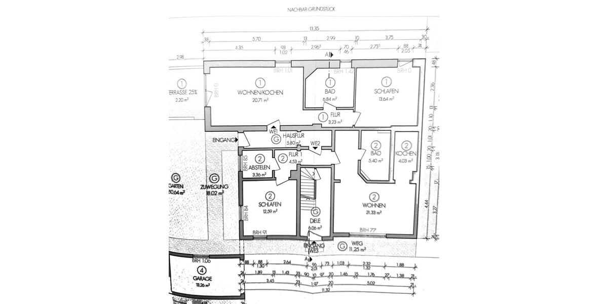 Erdgeschoßwohnung Winterberg - 2.5 Zimmer, 52 m&sup2;, 79.000&euro; | Angebot:27070844