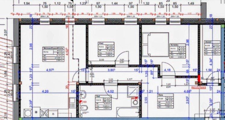 Etagenwohnung Neuental - 4 Zimmer, 100 m&sup2;, 990&euro; | Angebot:26305409