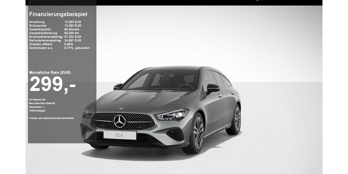 Mercedes-Benz CLA 200 Shooting Brake 8.500 km 36.950 € Bad Segeberg 23795
