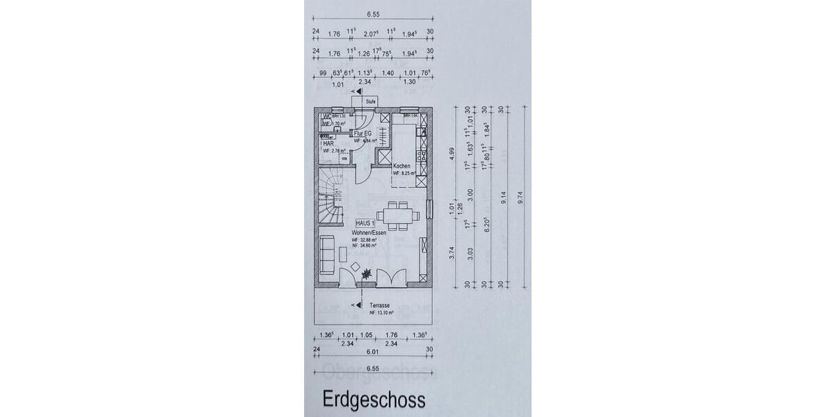 Reihenhaus Neutraubling - 5 Zimmer, 114 m&sup2;, 690.000&euro; | Angebot:27109009