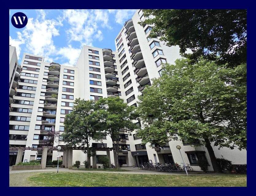 Modernes 1-Zimmer-Appartment mit Balkon und Blick ins Grüne, Wannenbad, separate Küche 1 zimmer