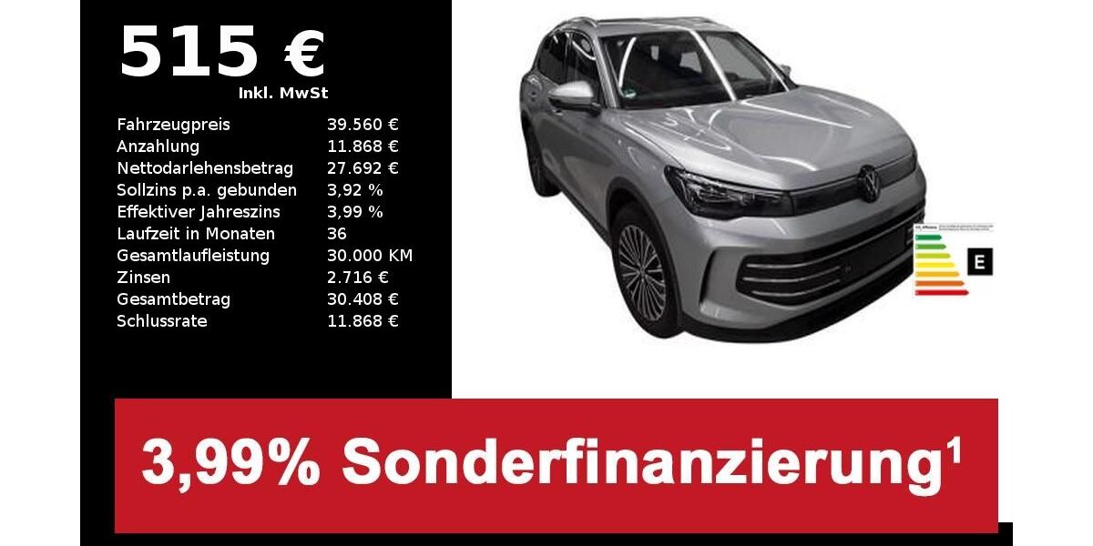 VW Tiguan 5.019 km 39.560 &euro; Hilpoltstein 91161