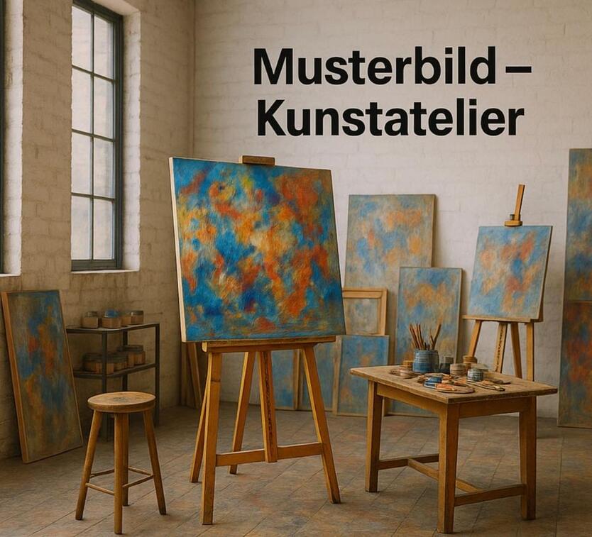 Künstleratelier, Studio in verschiedenen Größen in Opladen zimmer