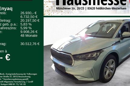 Skoda Enyaq 29.300 km 26.930 &euro; Feldkirchen/Westerham 83620