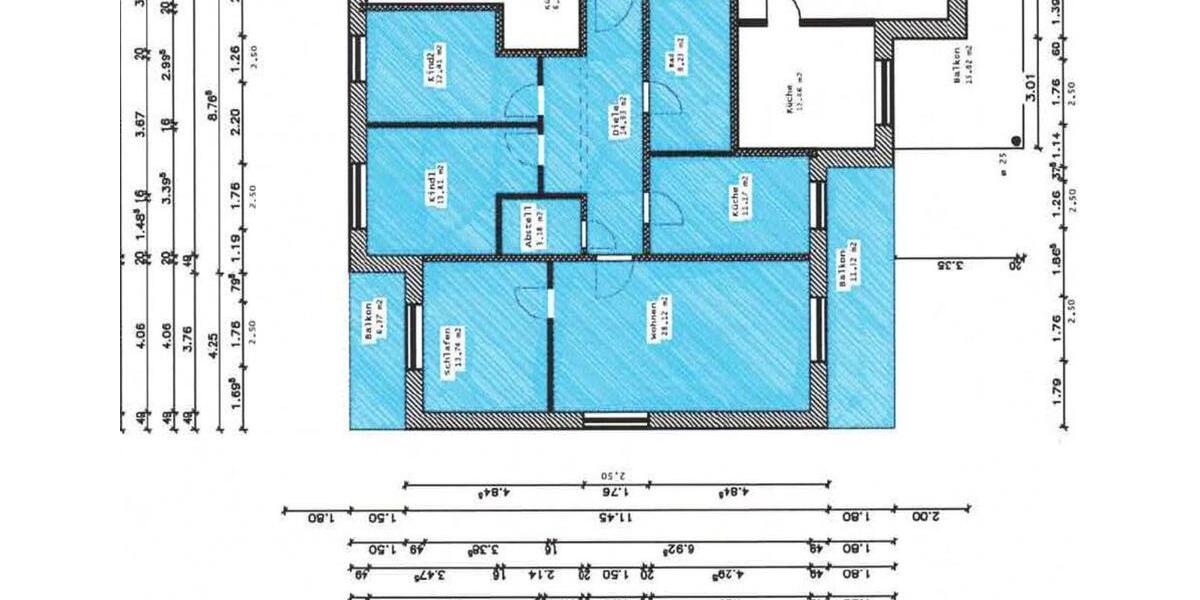 Etagenwohnung Radeburg - 4 Zimmer, 117 m&sup2;, 1.638&euro; | Angebot:24669308
